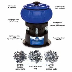 Brand new โ๏ธ Eastwood 5 Lb Vibratory Tumbler With Media ๐ฅ 6 Brand new โ๏ธ Eastwood 5 Lb Vibratory Tumbler With Media ๐ฅ -Eastwood Shop p20043 2 1