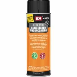 Discount ⌛ SEM Low VOC Rubberized Undercoating 24 Oz Aerosol Can 40523 🤩