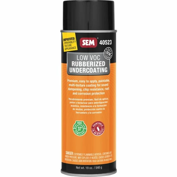 Discount โ SEM Low VOC Rubberized Undercoating 24 Oz Aerosol Can 40523 ๐คฉ 1 Discount โ SEM Low VOC Rubberized Undercoating 24 Oz Aerosol Can 40523 ๐คฉ