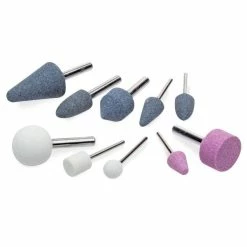 Coupon 🛒 10 Piece Mounting Stones Set 1/4in & 1/8in Shank 09-5574 😍